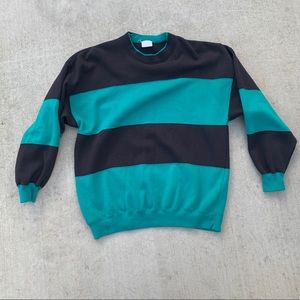 XL Crewneck Striped Sweater
